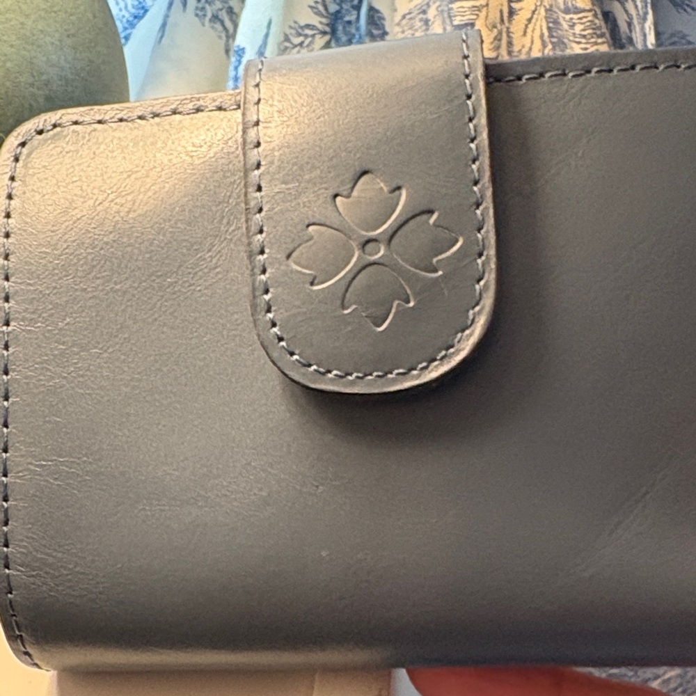 Patricia Nash Navy Leather Wallet - Picture 10 of 10